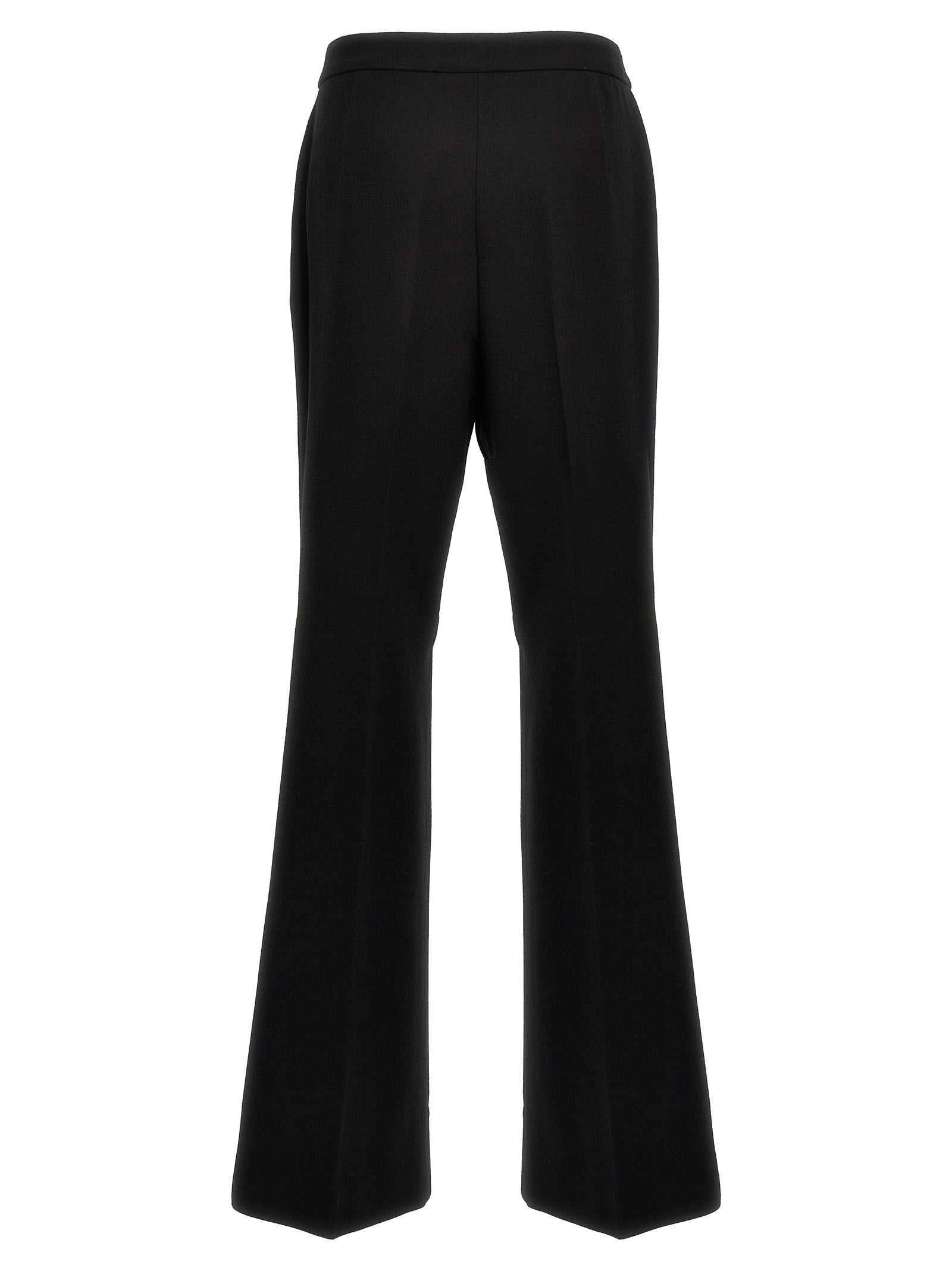 Moschino Black Viscose Dress Pants