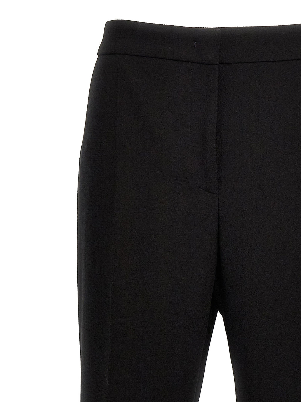 Moschino Black Viscose Dress Pants