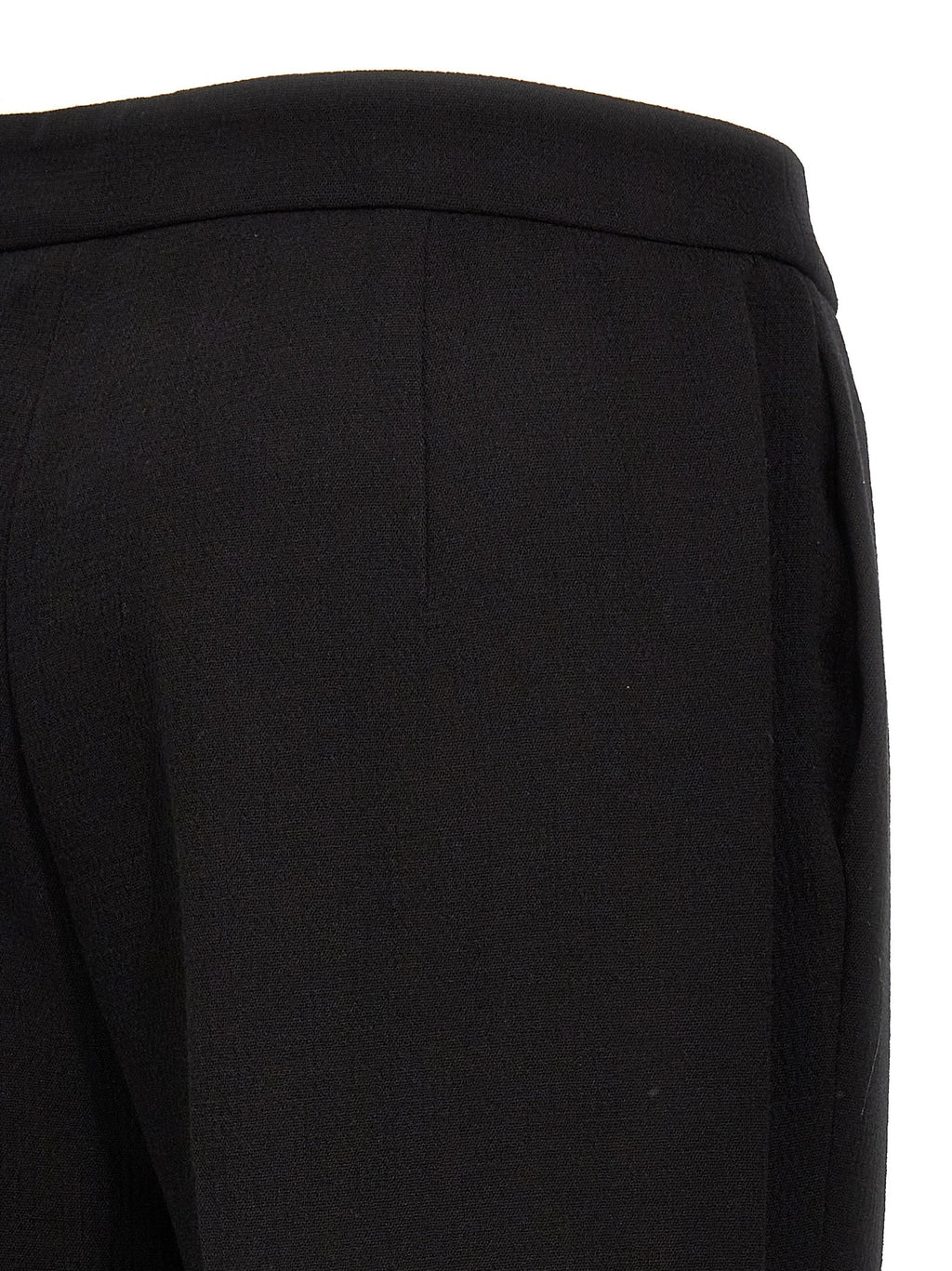 Moschino Black Viscose Dress Pants