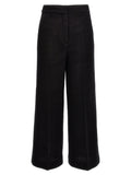 Moschino Black Wool Cropped Pants