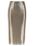 Sportmax Multicolor Polyester Midi Skirt