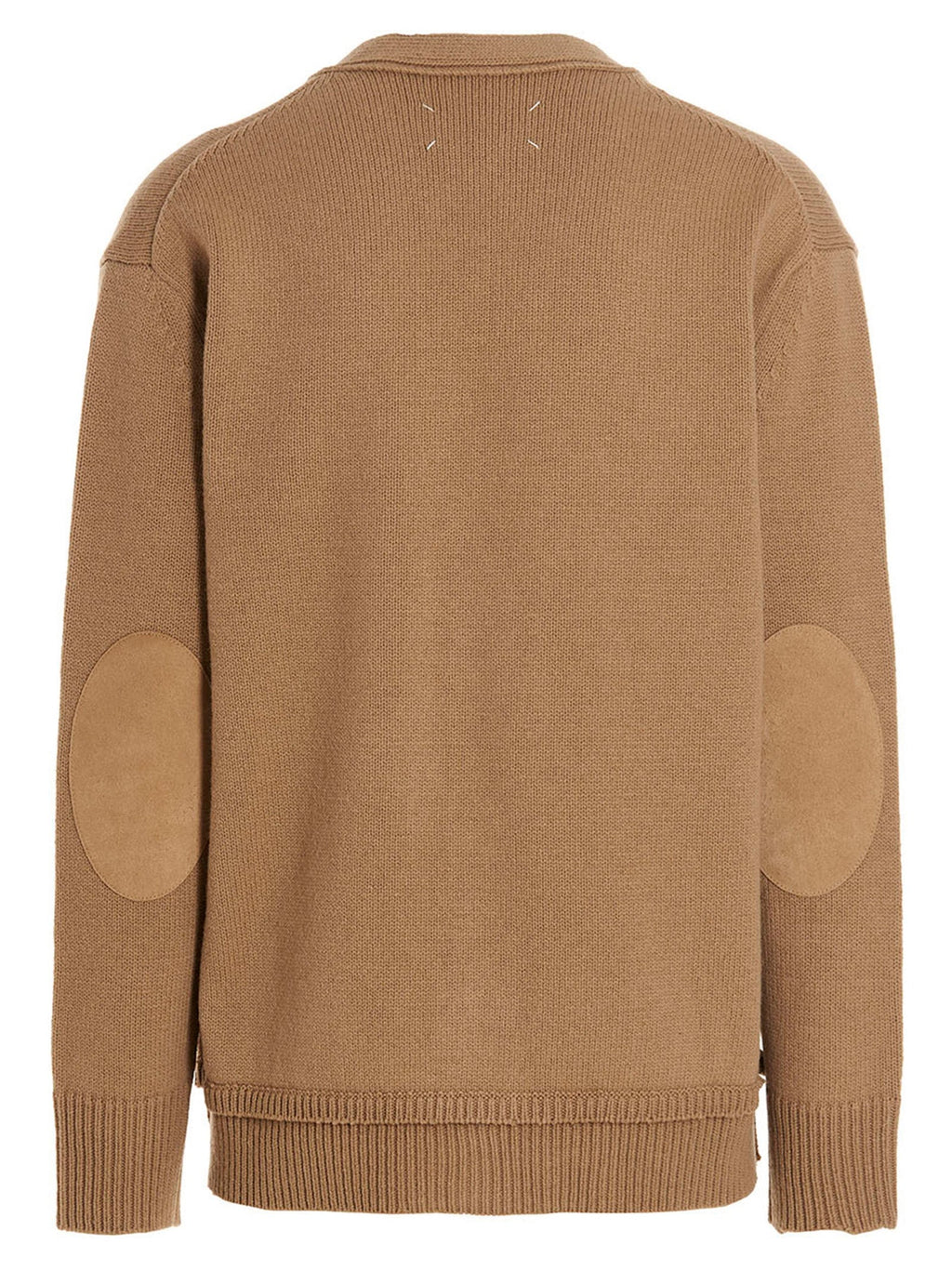 Maison Margiela Beige Wool Cardigan