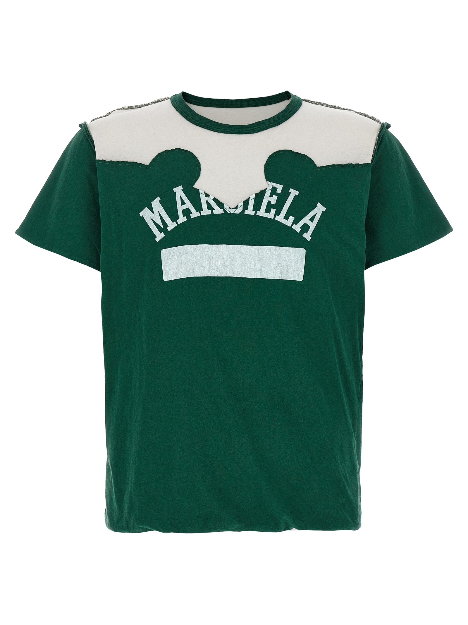 Maison Margiela Bicolor Cotton T-Shirt