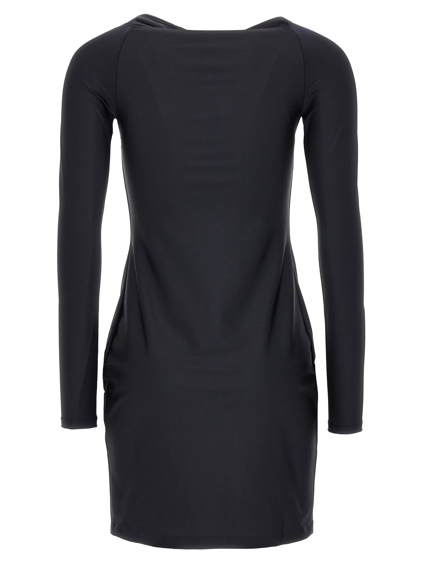 Coperni Black Polyamide Short Dress