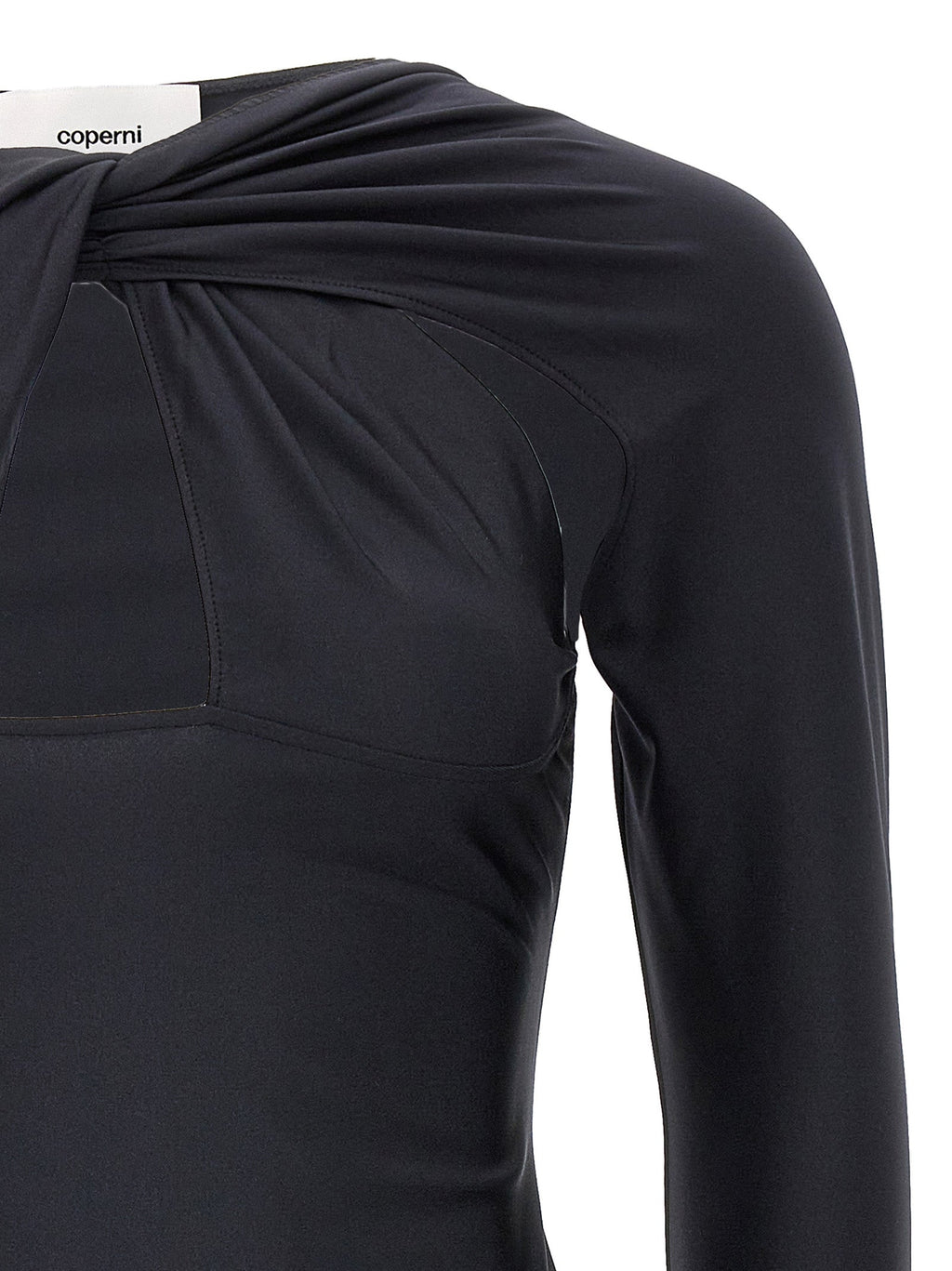 Coperni Black Polyamide Short Dress