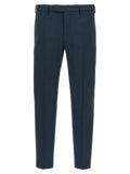 PT Torino Blue Virgin Wool Dress Pants