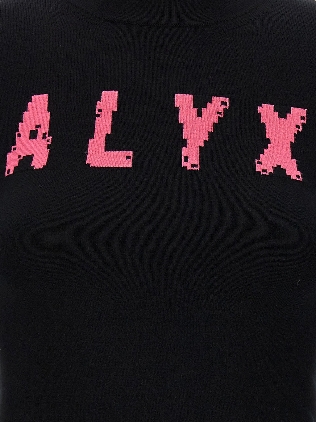 Alyx Black Viscose Cardigan