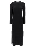 Loulou De Saison Black Cashmere Long Dress