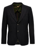 MAURIZIO MIRI Black Cotton Blazer