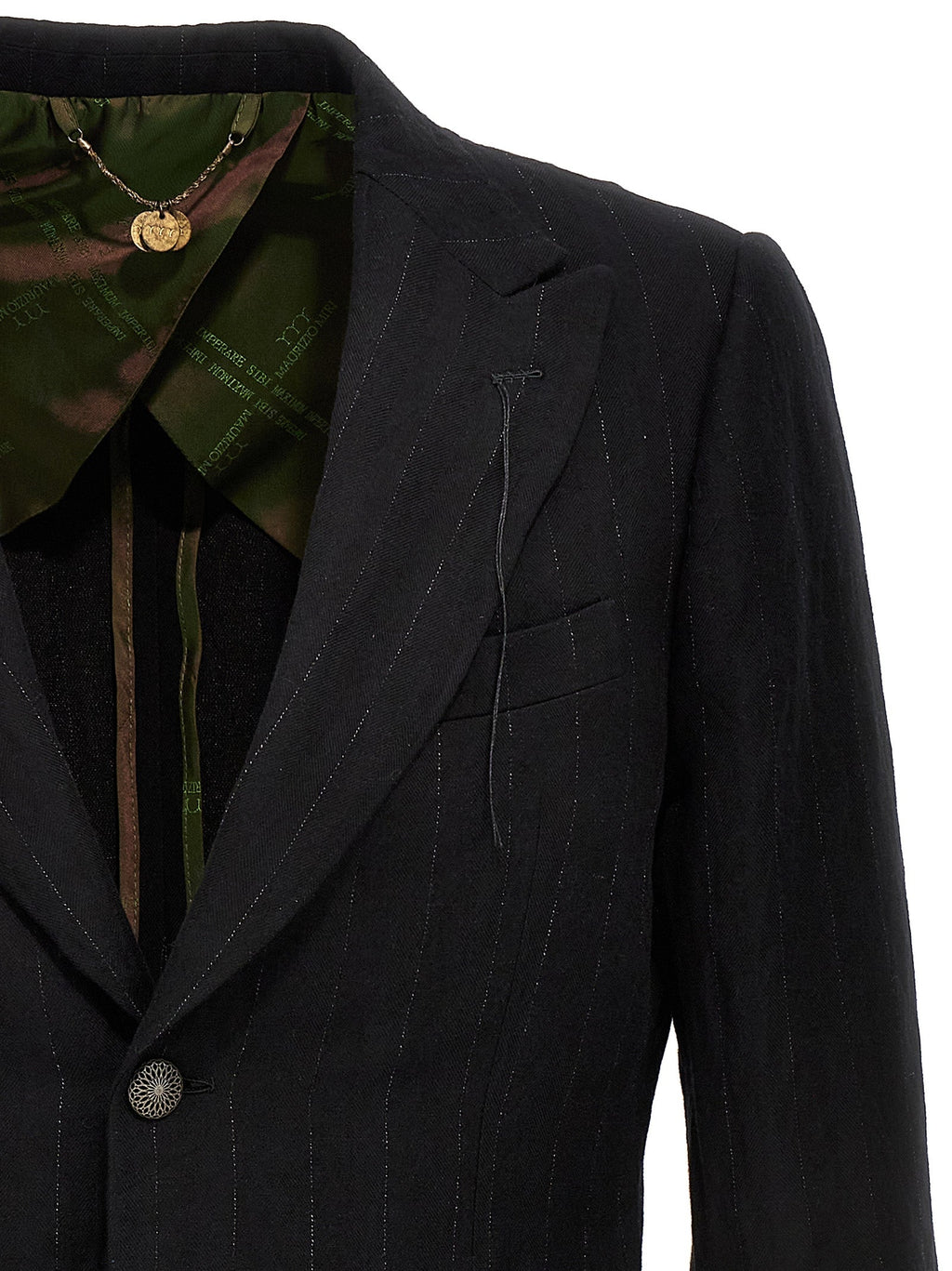 MAURIZIO MIRI Black Cotton Blazer