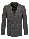 MAURIZIO MIRI Gray Wool Blazer