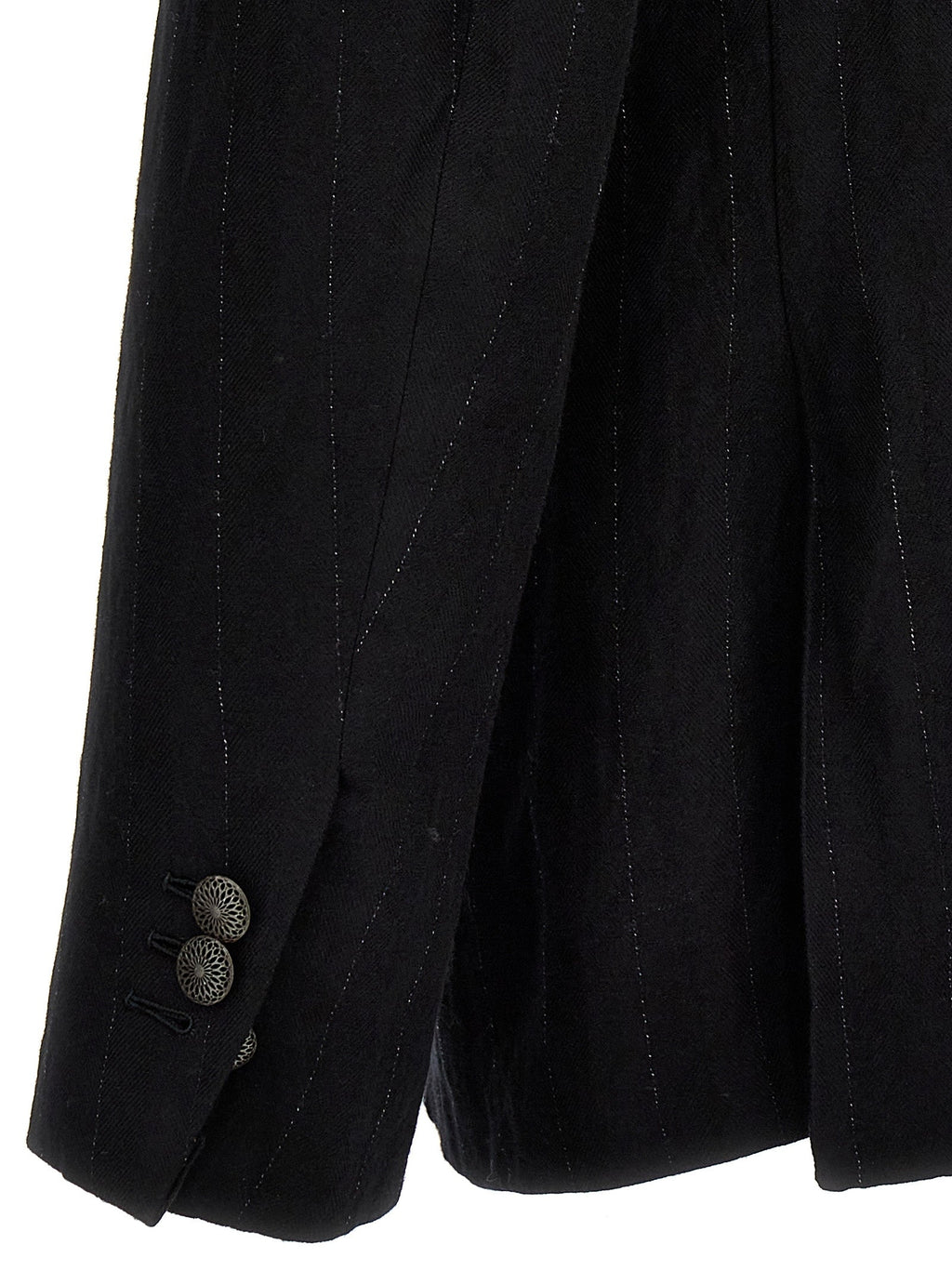 MAURIZIO MIRI Black Cotton Blazer