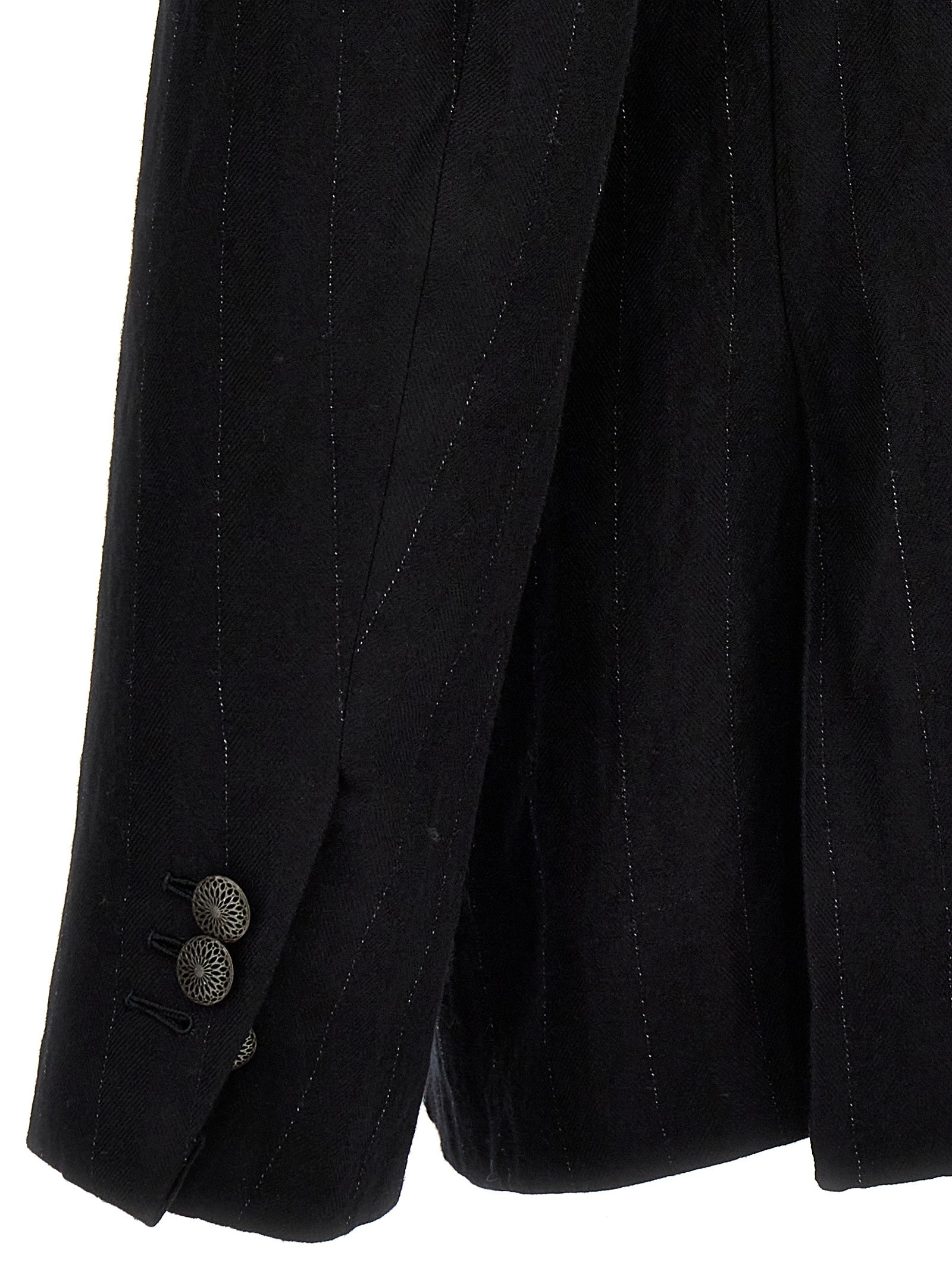MAURIZIO MIRI Black Cotton Blazer