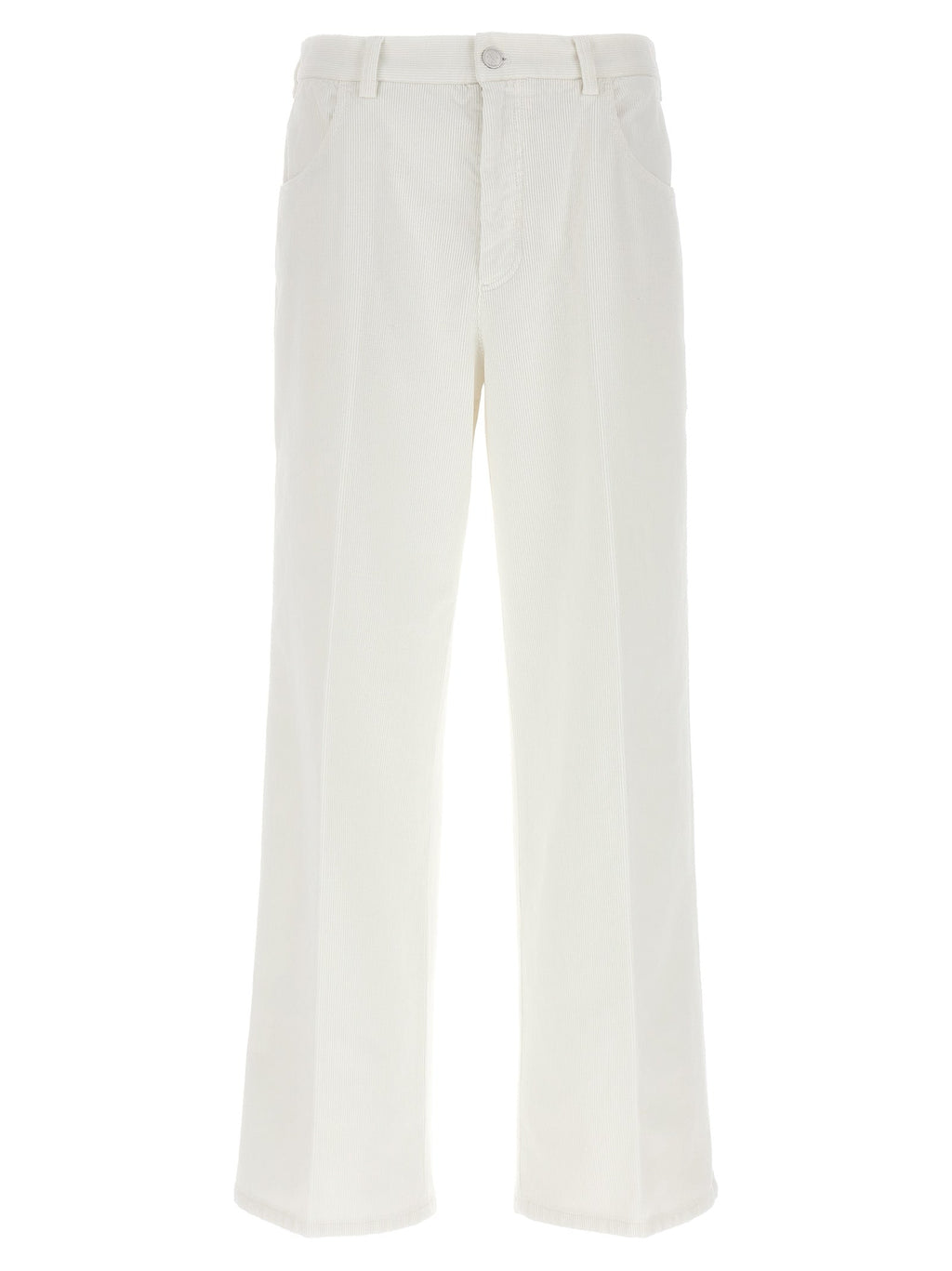 CELLAR DOOR White Cotton Casual Pants