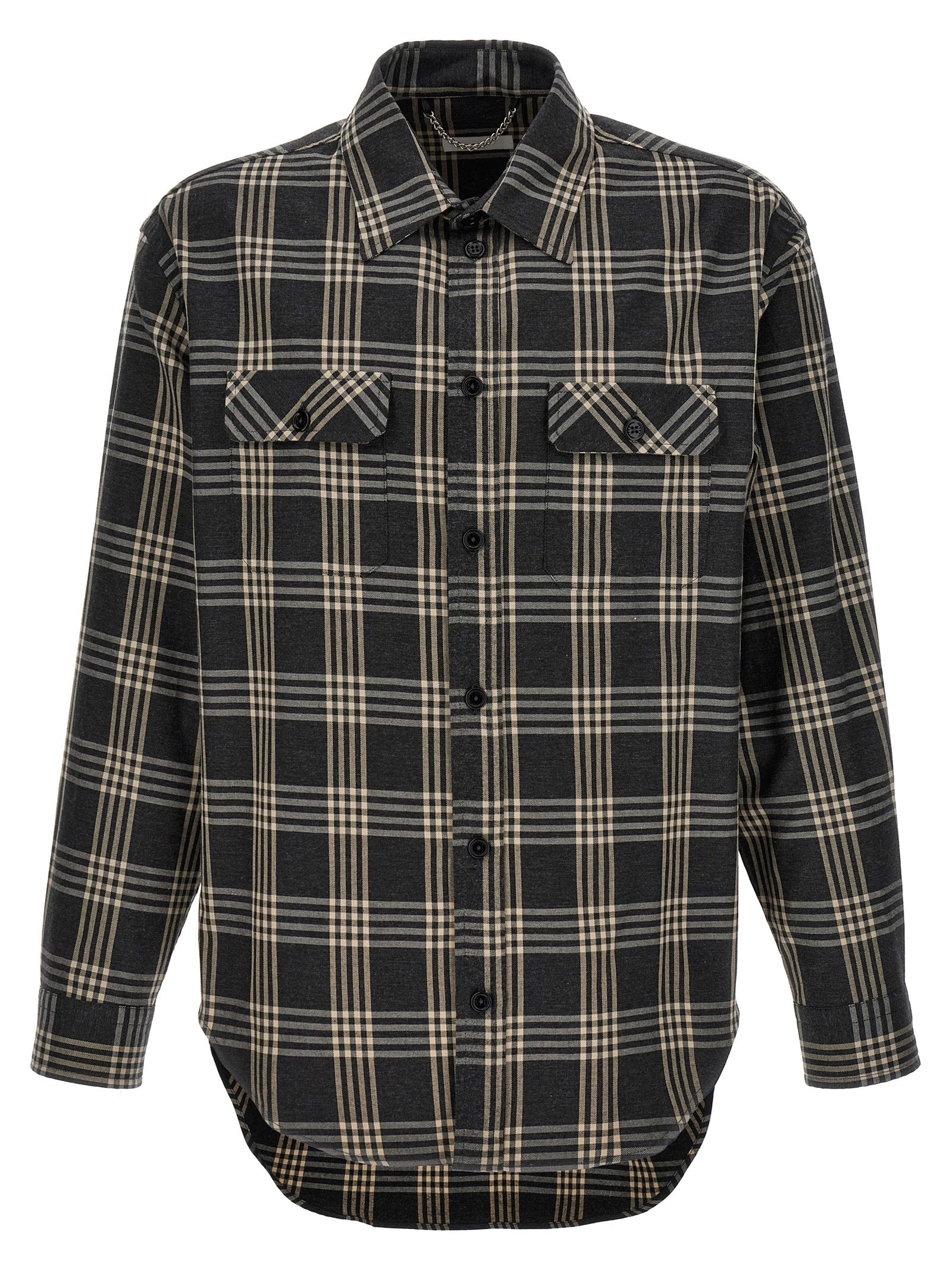 1989 Studio Gray Cotton Blouse