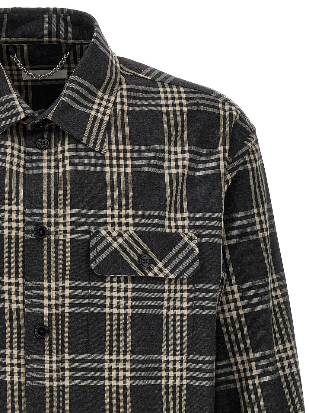 1989 Studio Gray Cotton Blouse