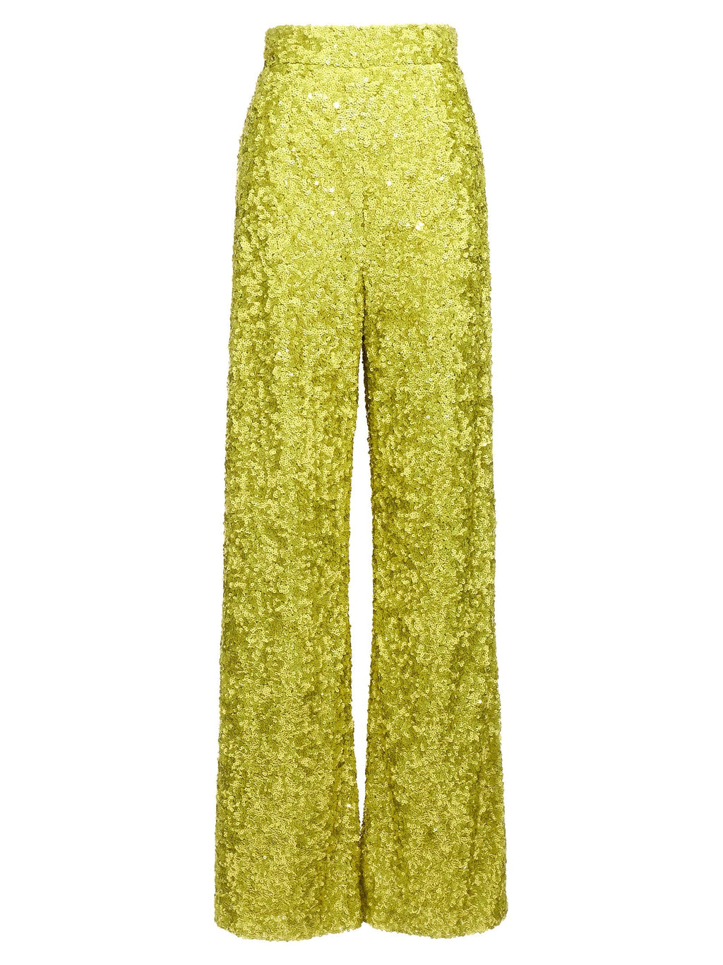 Ermanno Scervino Bicolor Polyamide Flared Pants