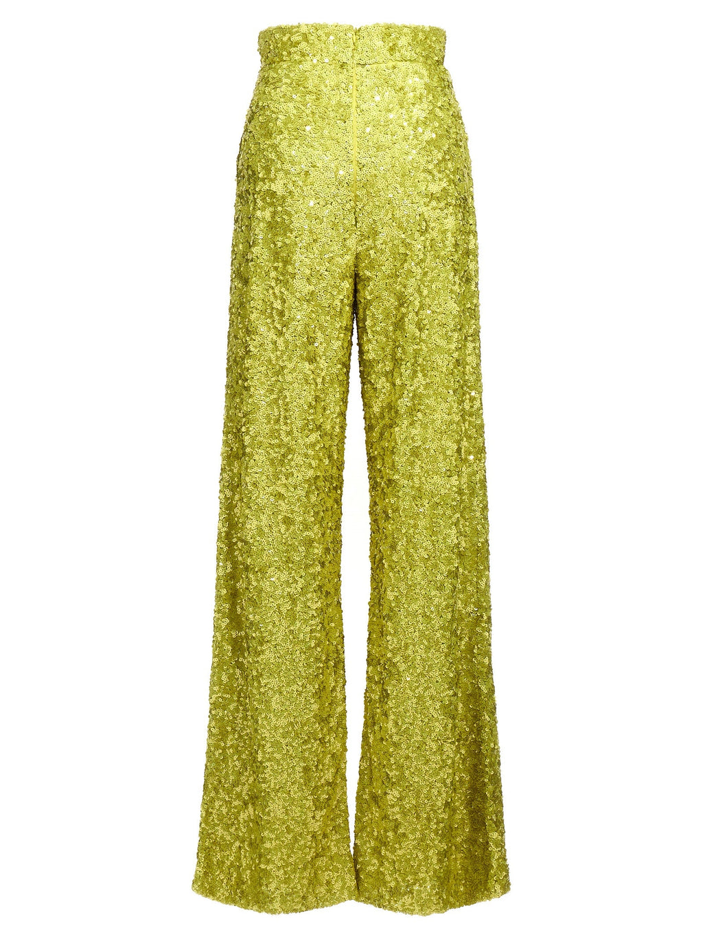 Ermanno Scervino Bicolor Polyamide Flared Pants