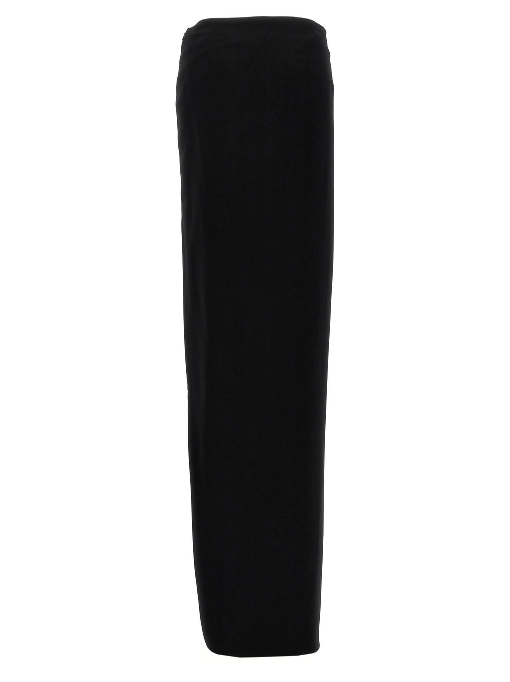 Ann Demeulemeester Black Lamb Leather Mini Skirt