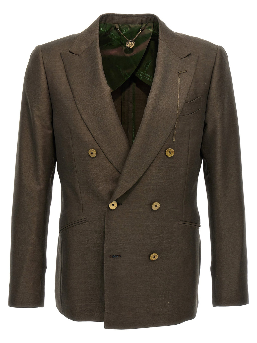 MAURIZIO MIRI Bicolor Wool Blazer