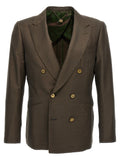 MAURIZIO MIRI Bicolor Wool Blazer