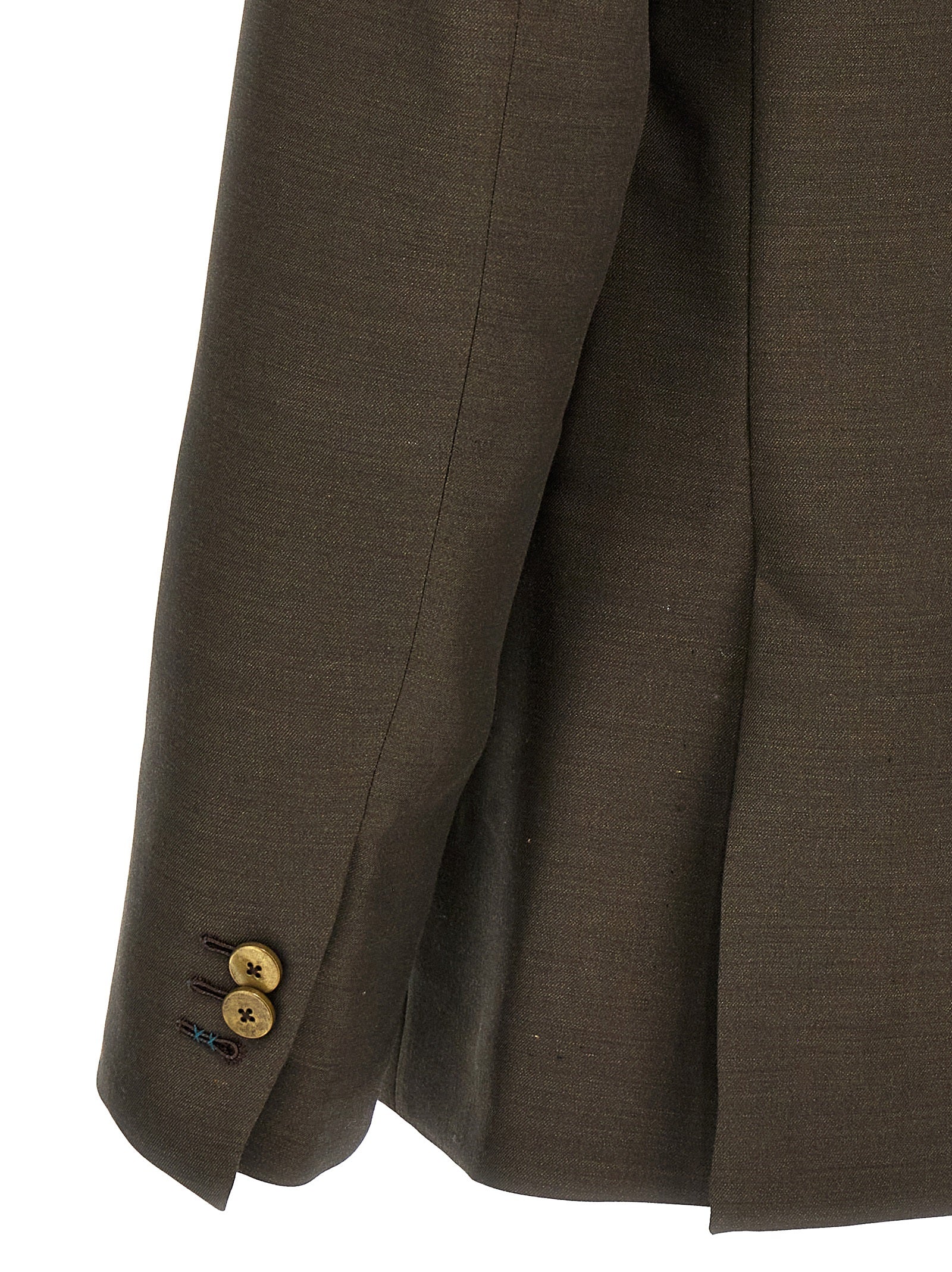 MAURIZIO MIRI Bicolor Wool Blazer