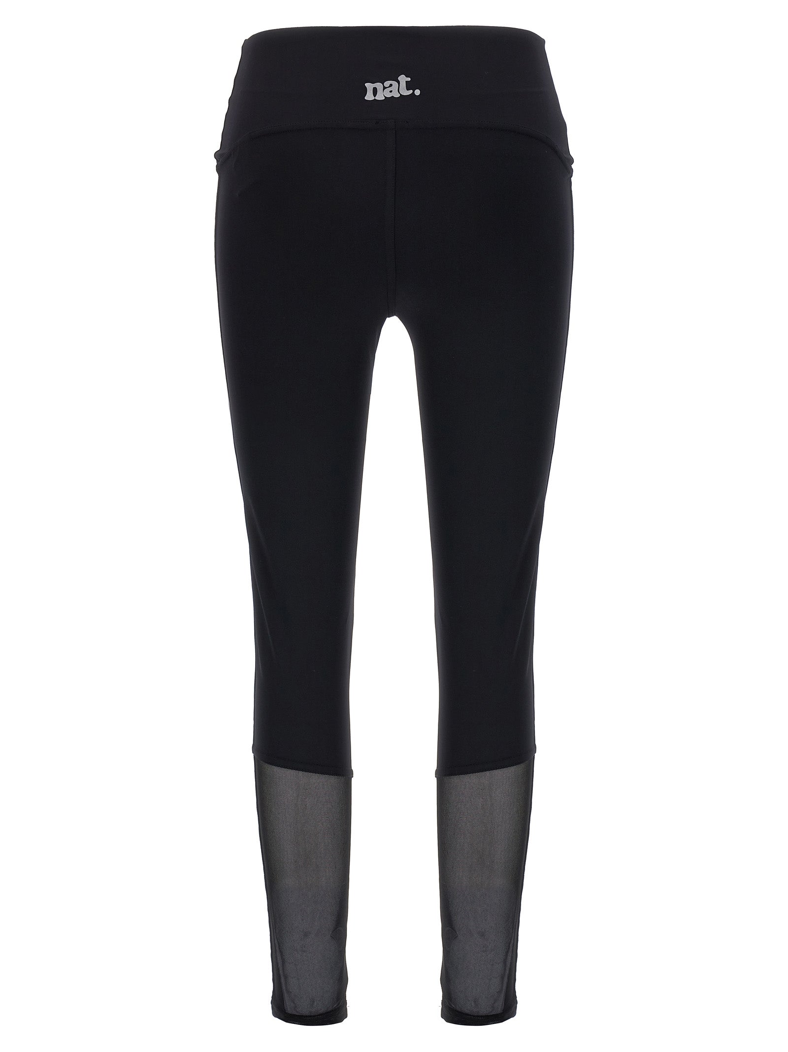 NOT AFTER TEN Black Polyamide Leggings