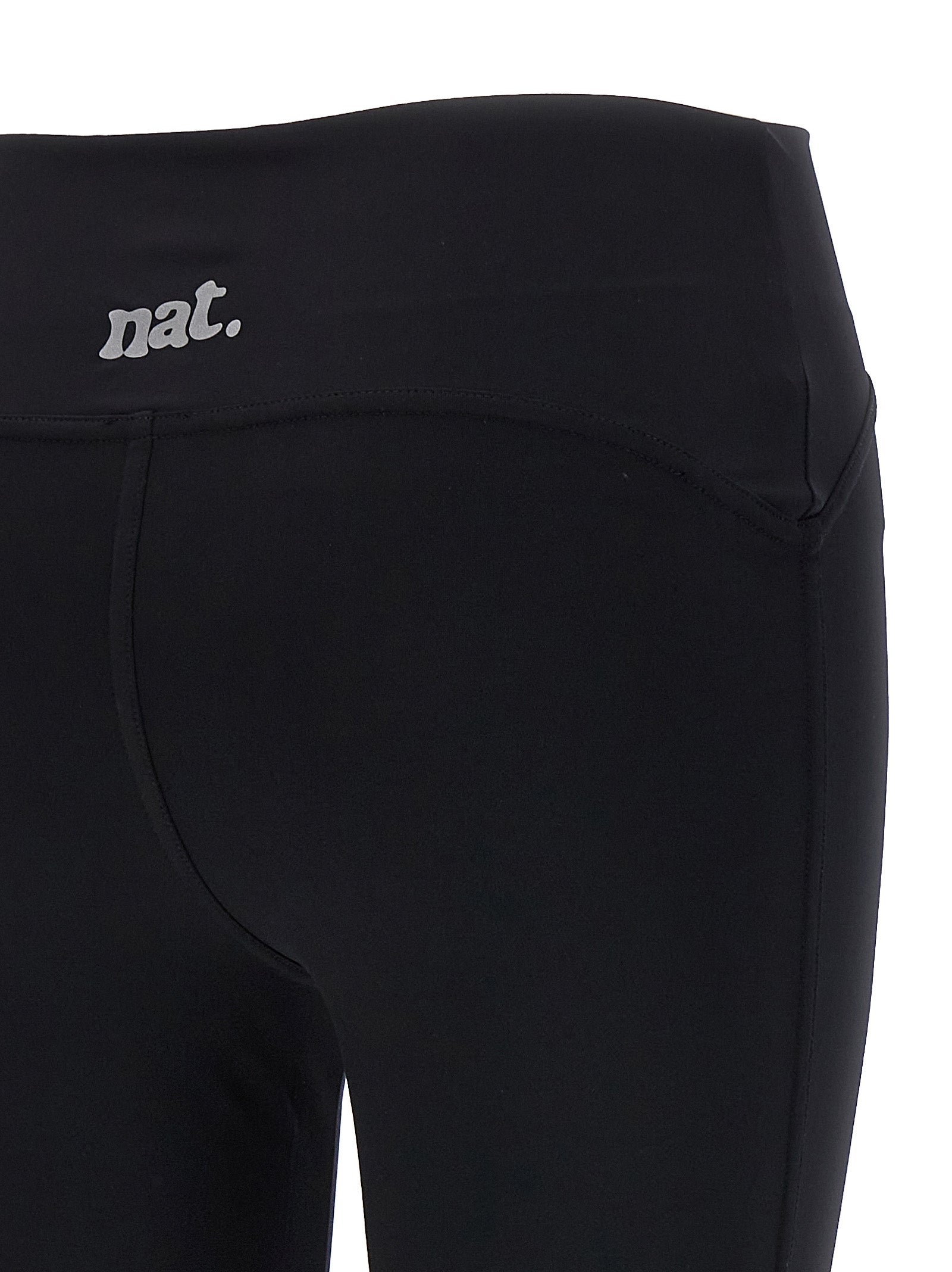 NOT AFTER TEN Black Polyamide Leggings