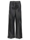Philosophy Black Polyester Casual Pants