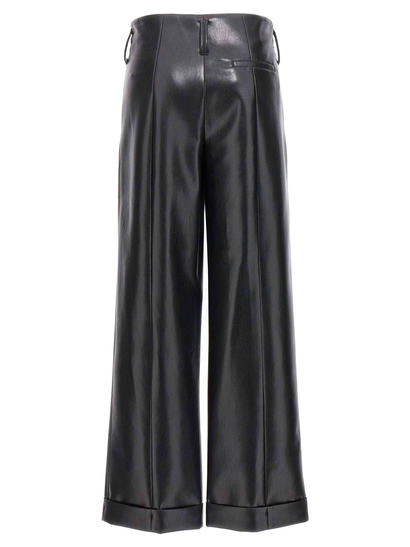 Philosophy Black Polyester Casual Pants