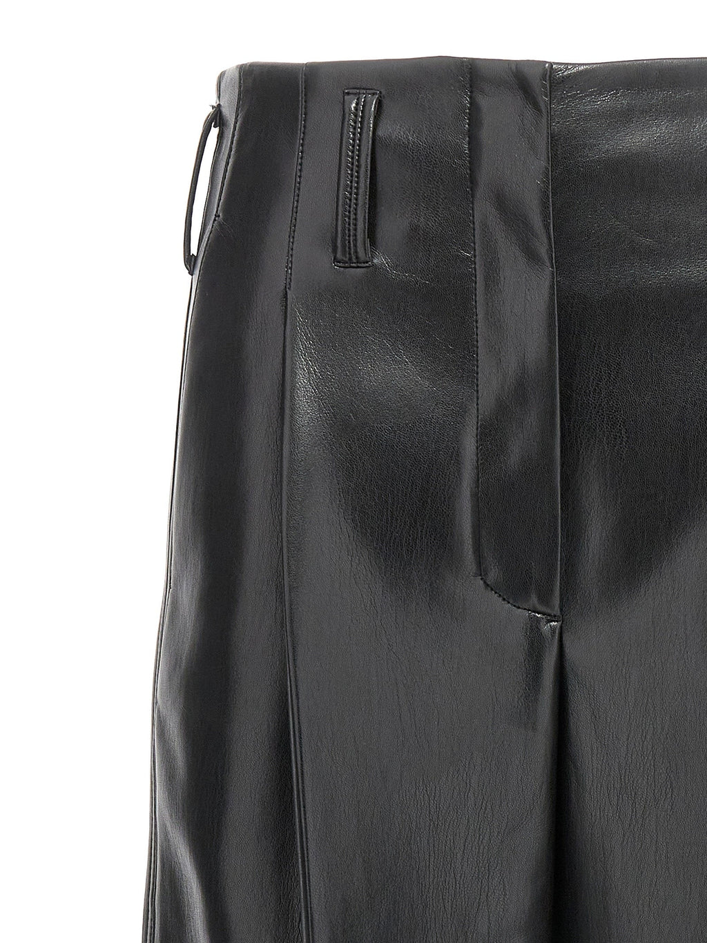 Philosophy Black Polyester Casual Pants