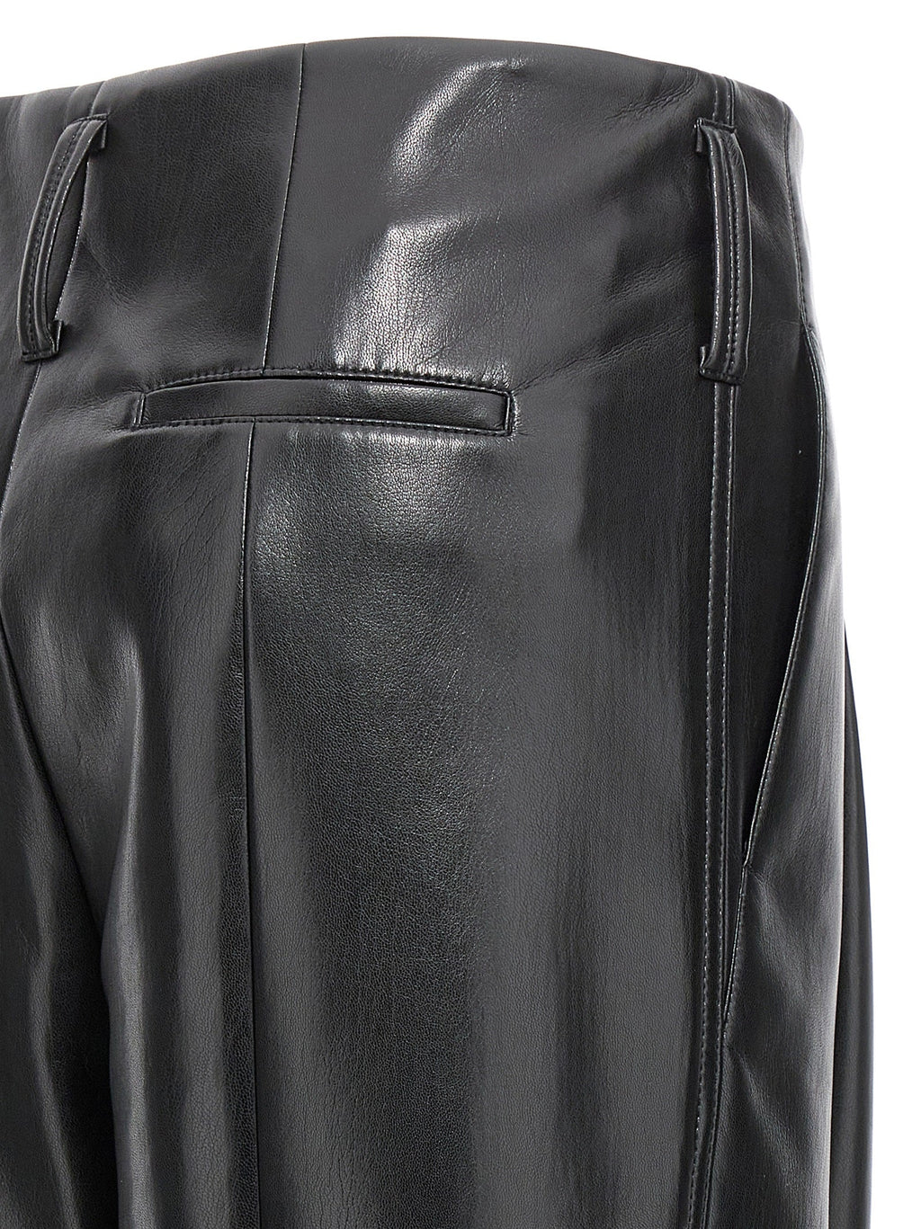 Philosophy Black Polyester Casual Pants