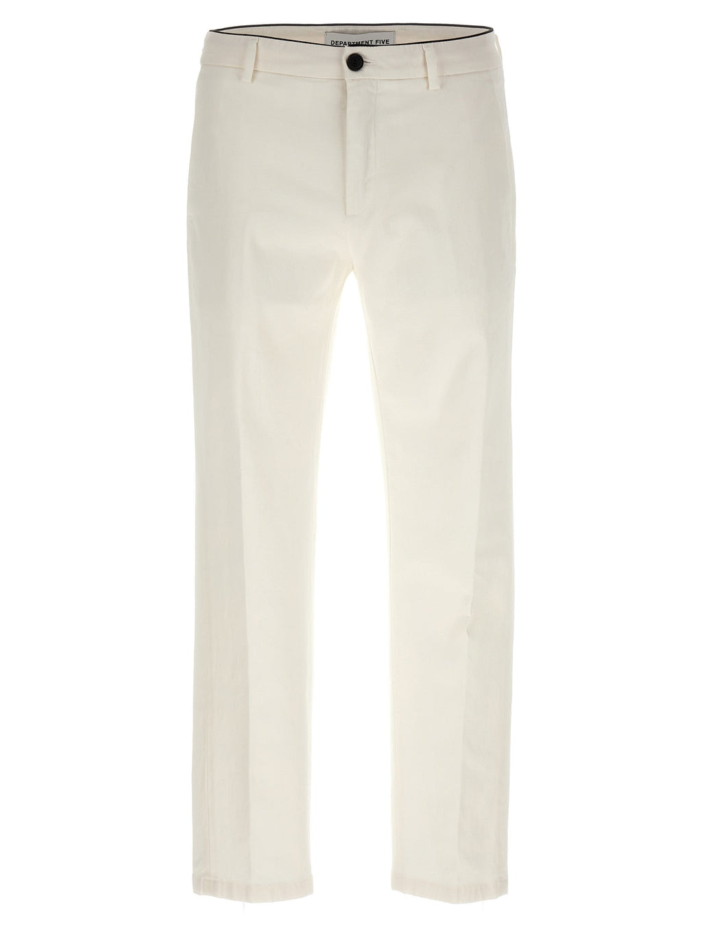 Department 5 White Cotton Pants
