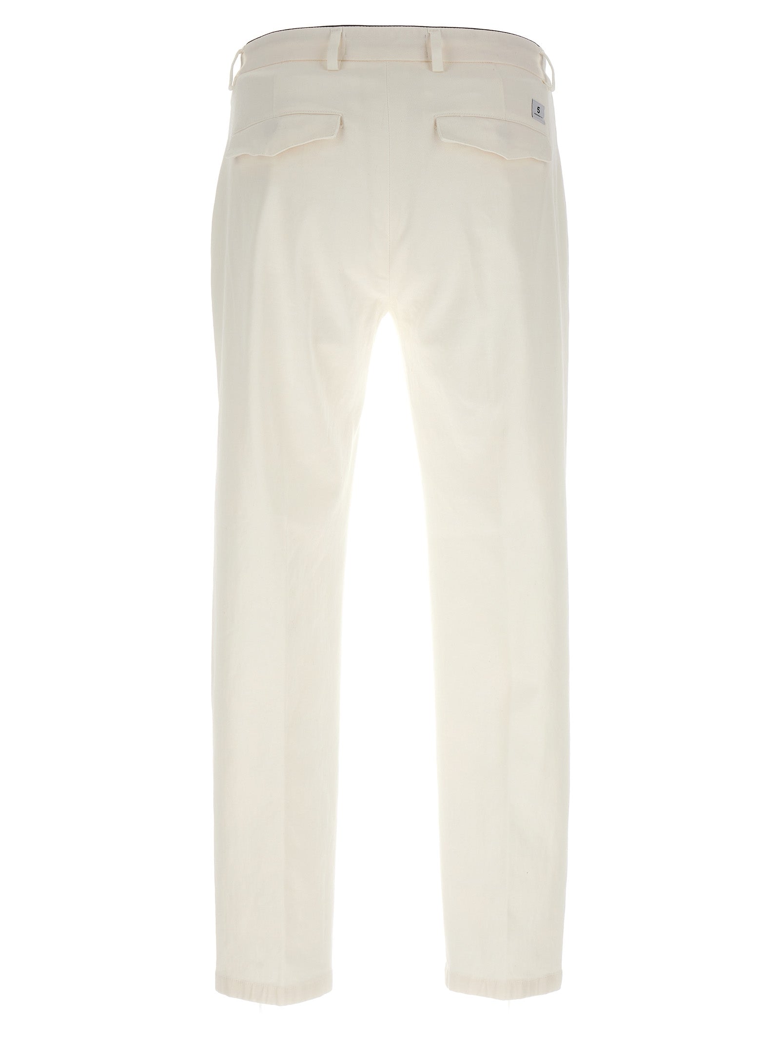 Department 5 White Cotton Pants