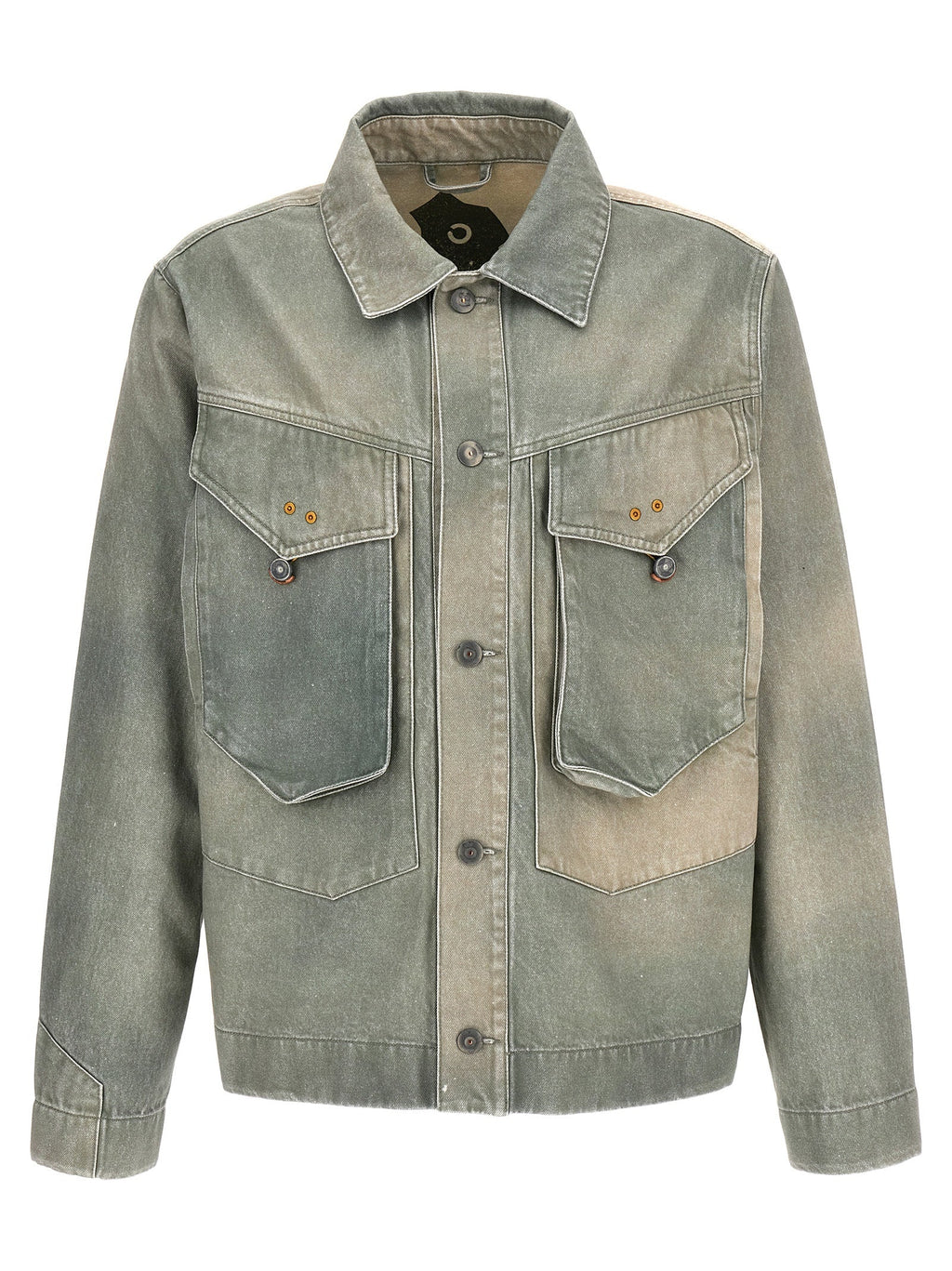 Objects IV Life Bicolor Cotton Denim Jacket