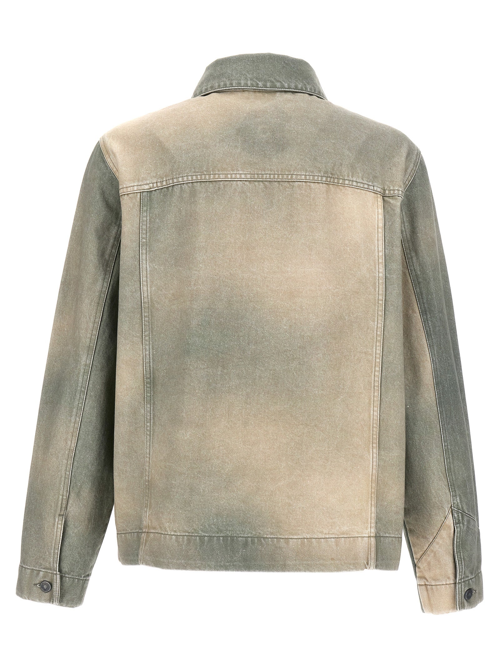 Objects IV Life Bicolor Cotton Denim Jacket