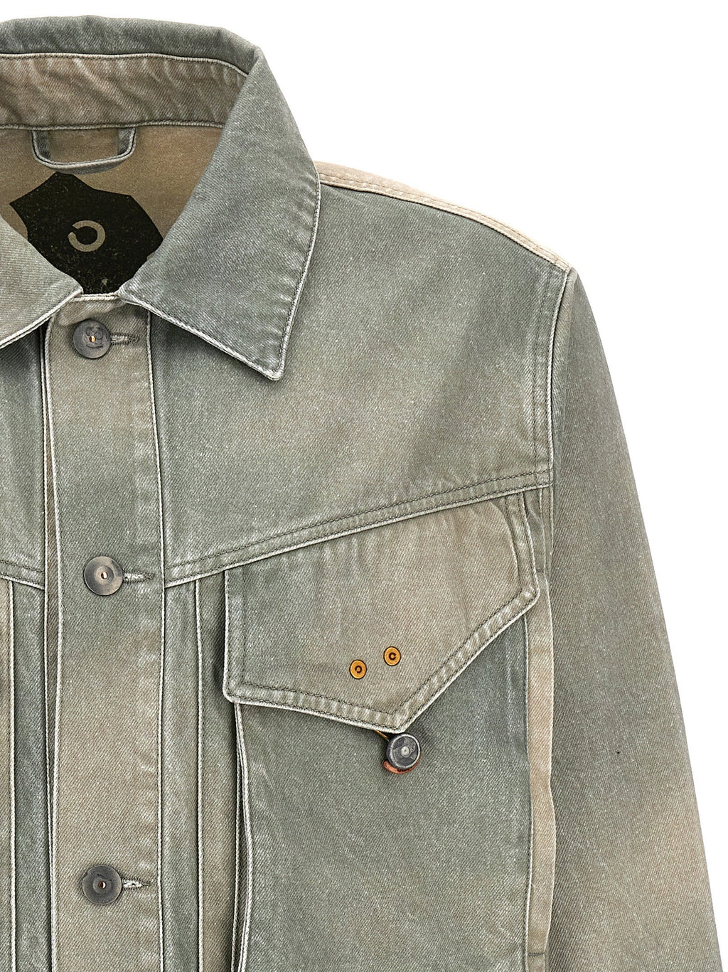 Objects IV Life Bicolor Cotton Denim Jacket