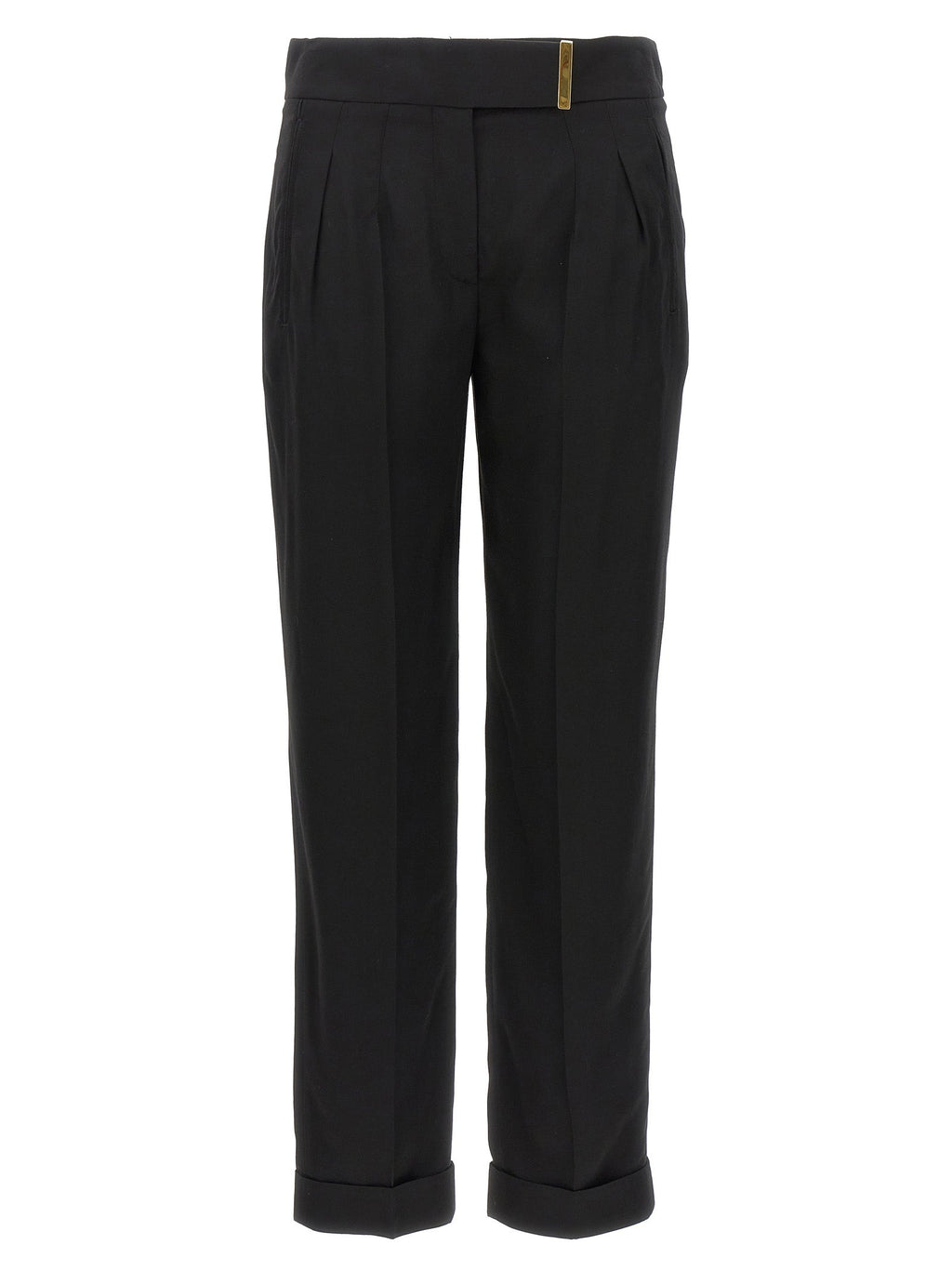 Tom Ford Black Viscose Dress Pants
