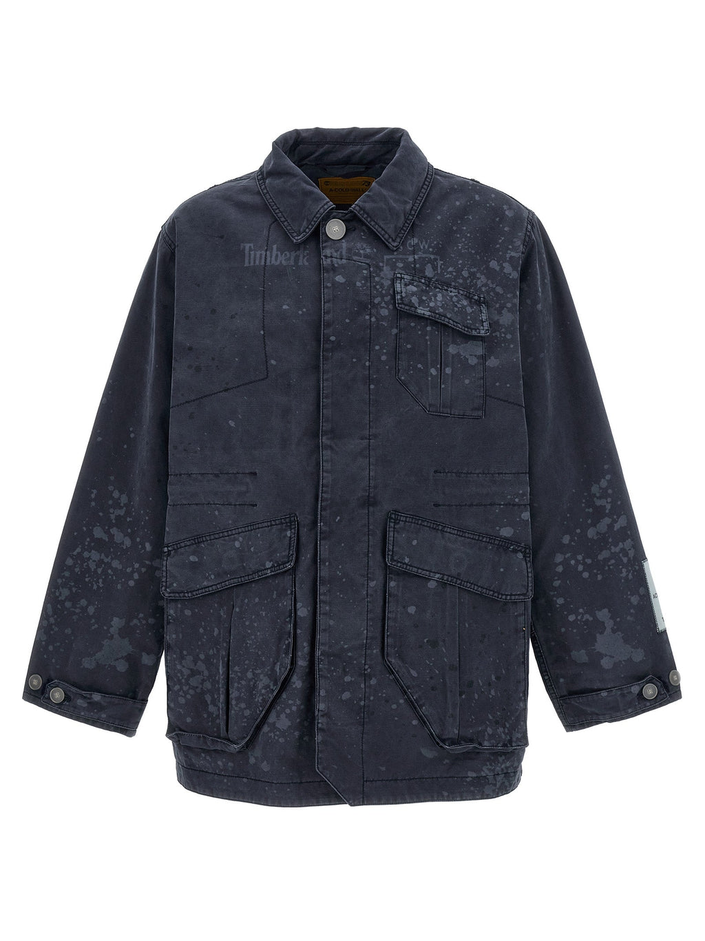A-COLD-WALL* Blue Cotton Full-Length Jacket