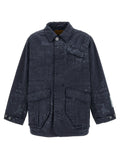 A-COLD-WALL* Blue Cotton Full-Length Jacket
