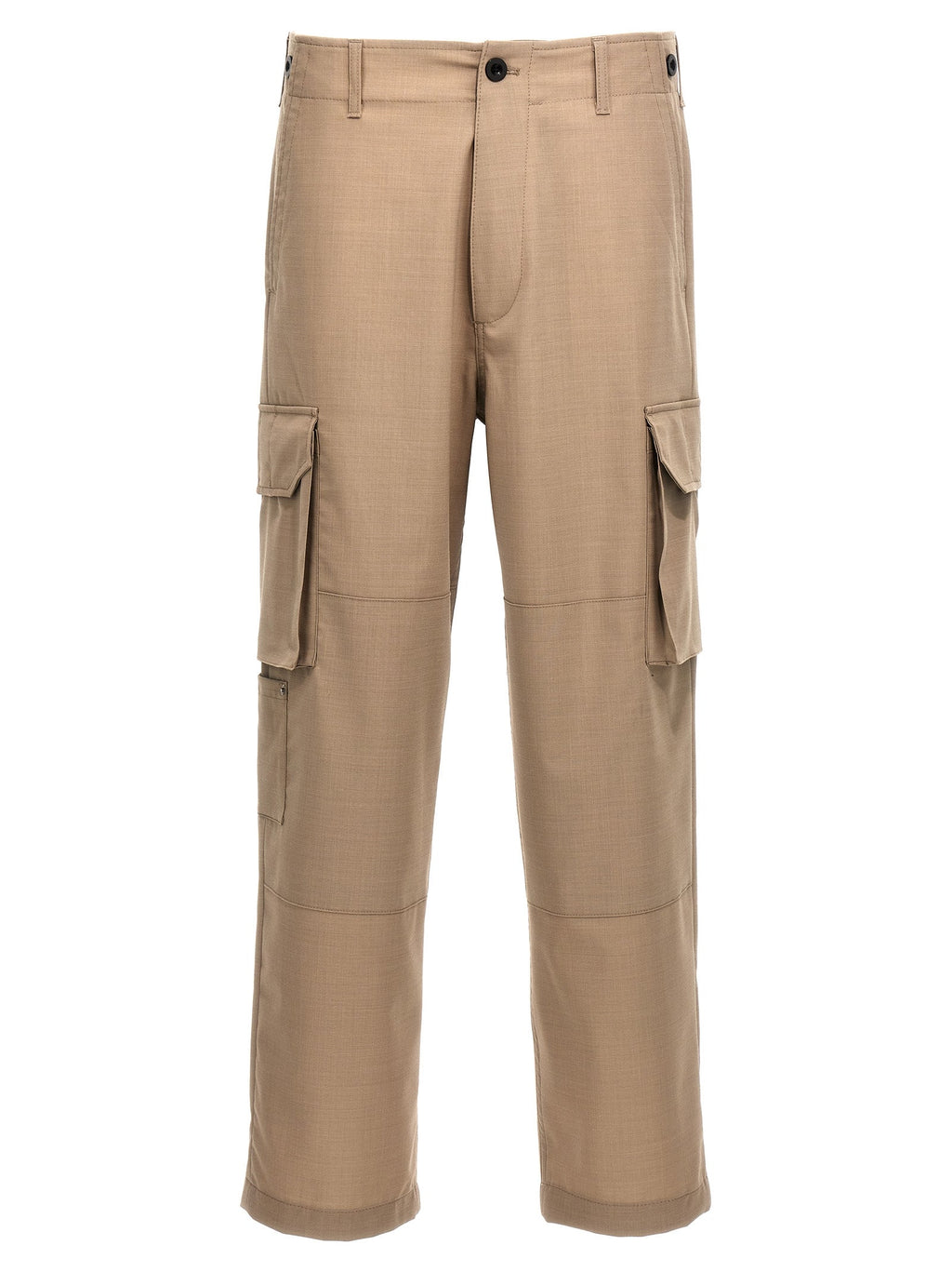 Department 5 Beige Polyester Cargo Pants