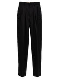 PT Torino Black Virgin Wool Dress Pants