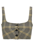 Marni Multicolor Virgin Wool Sleeveles T-Shirt