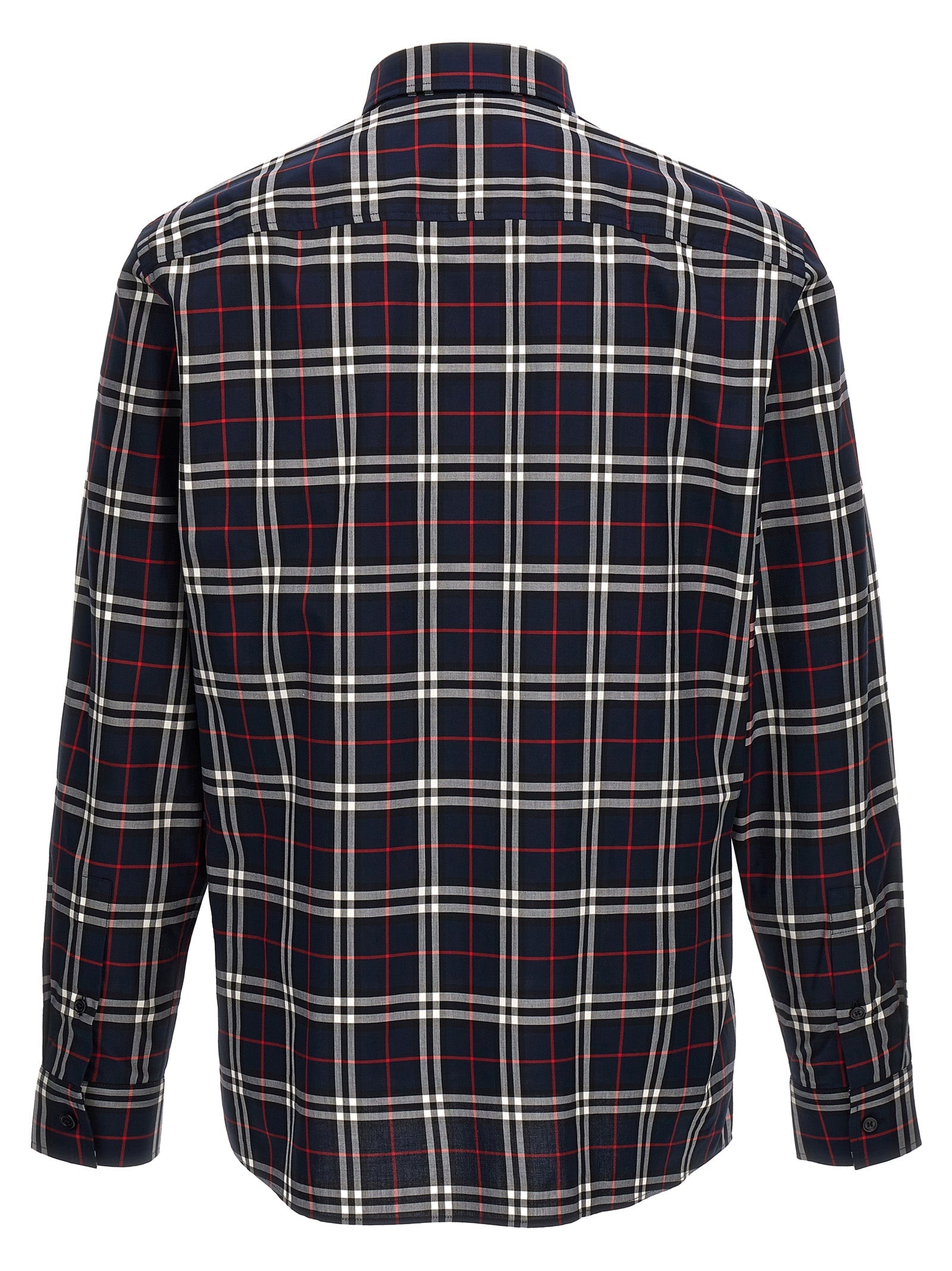 Burberry Blue Cotton Blouse