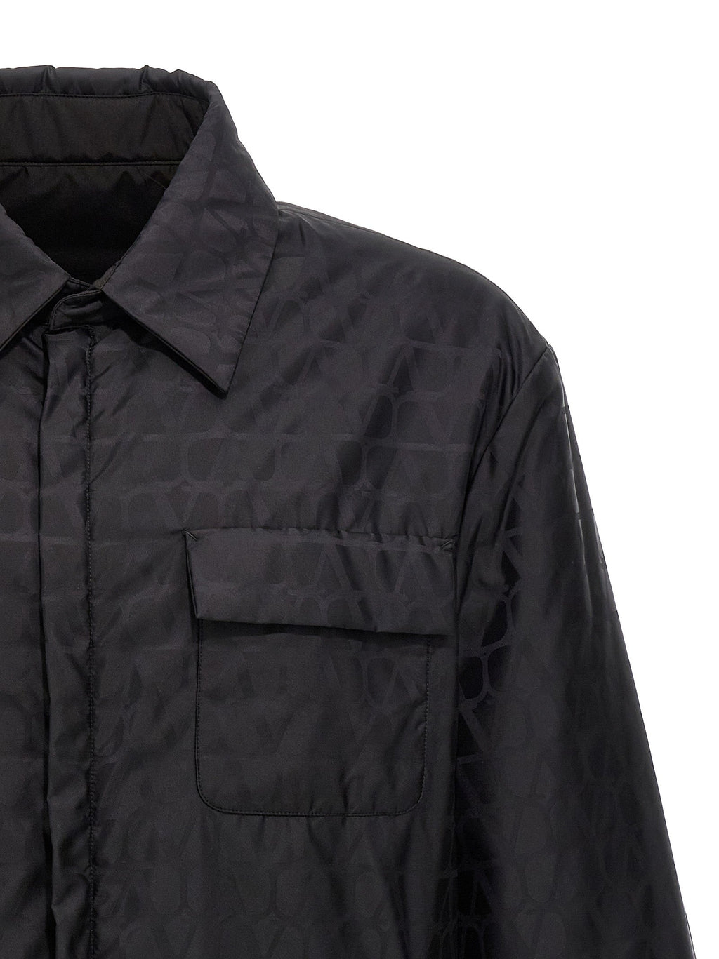 Valentino Garavani Black Polyamide Jacket