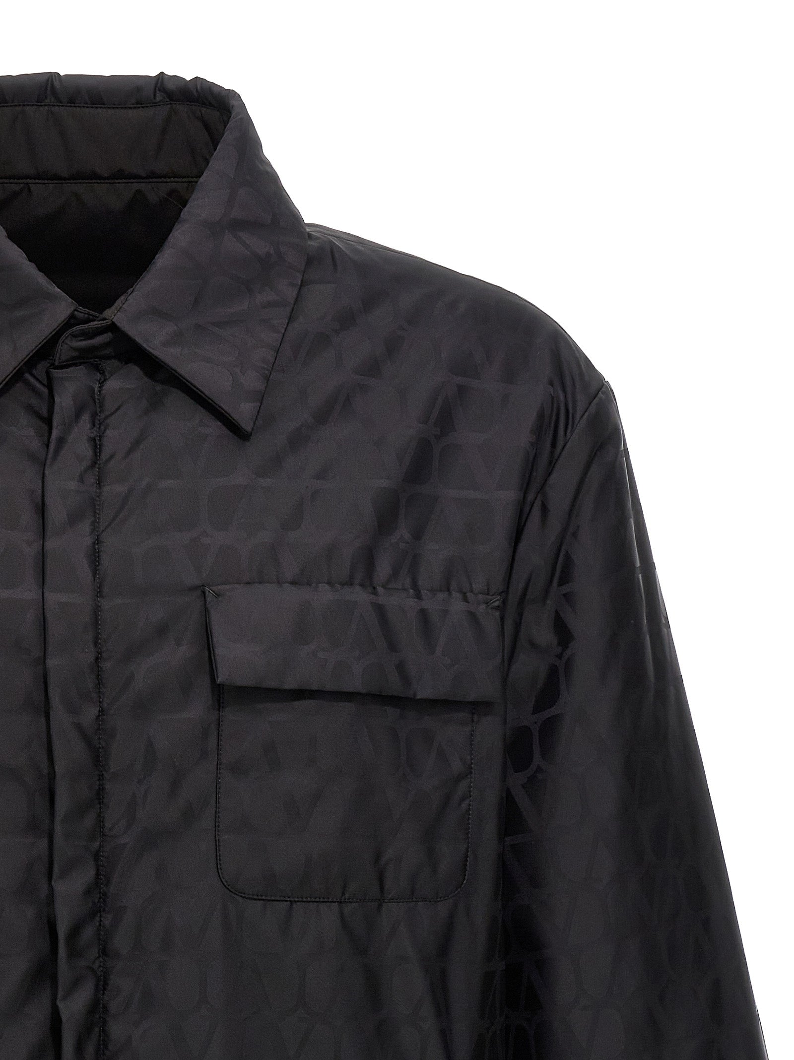 Valentino Garavani Black Polyamide Jacket