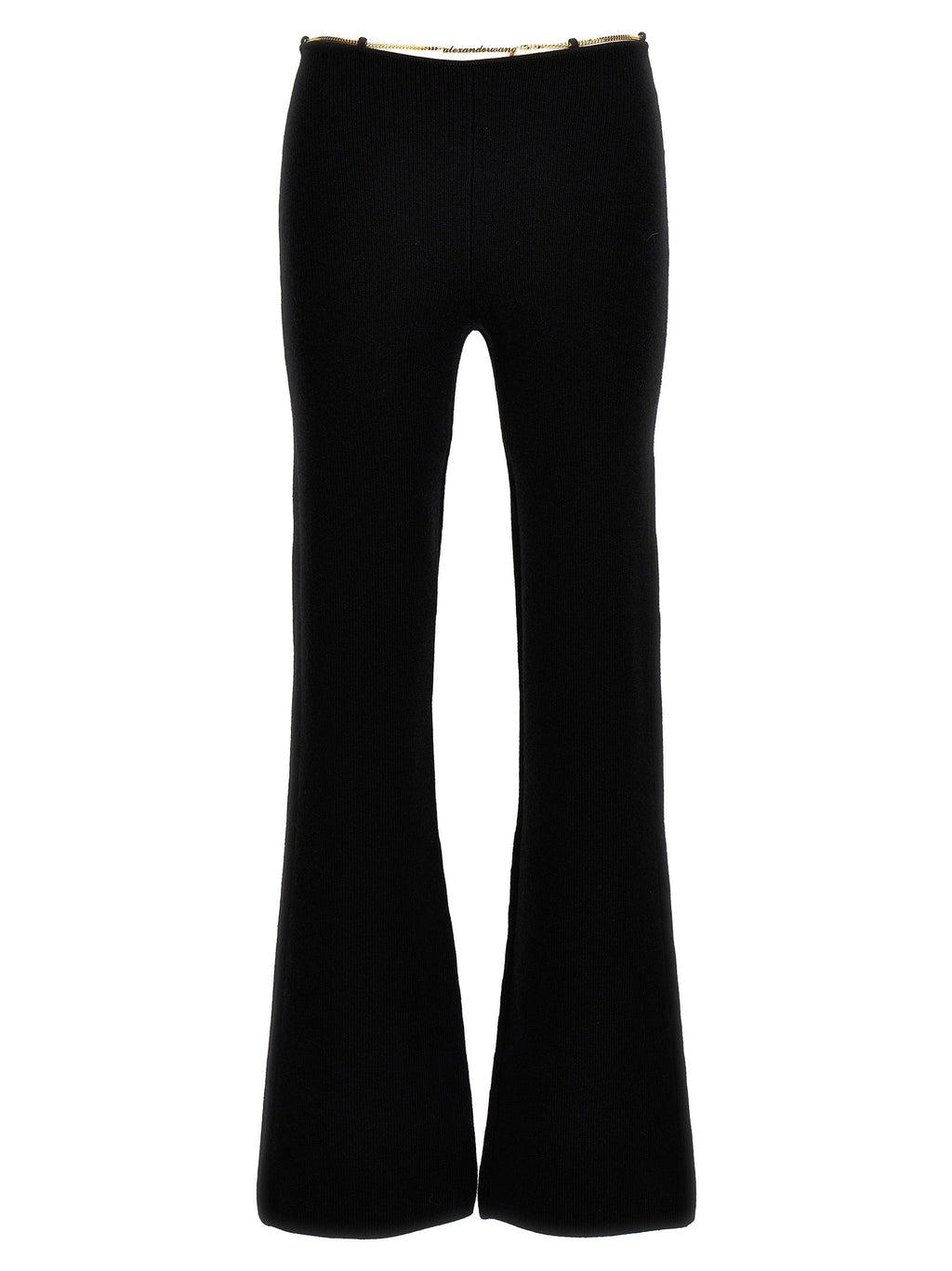 Alexander Wang Black Wool Casual Pants