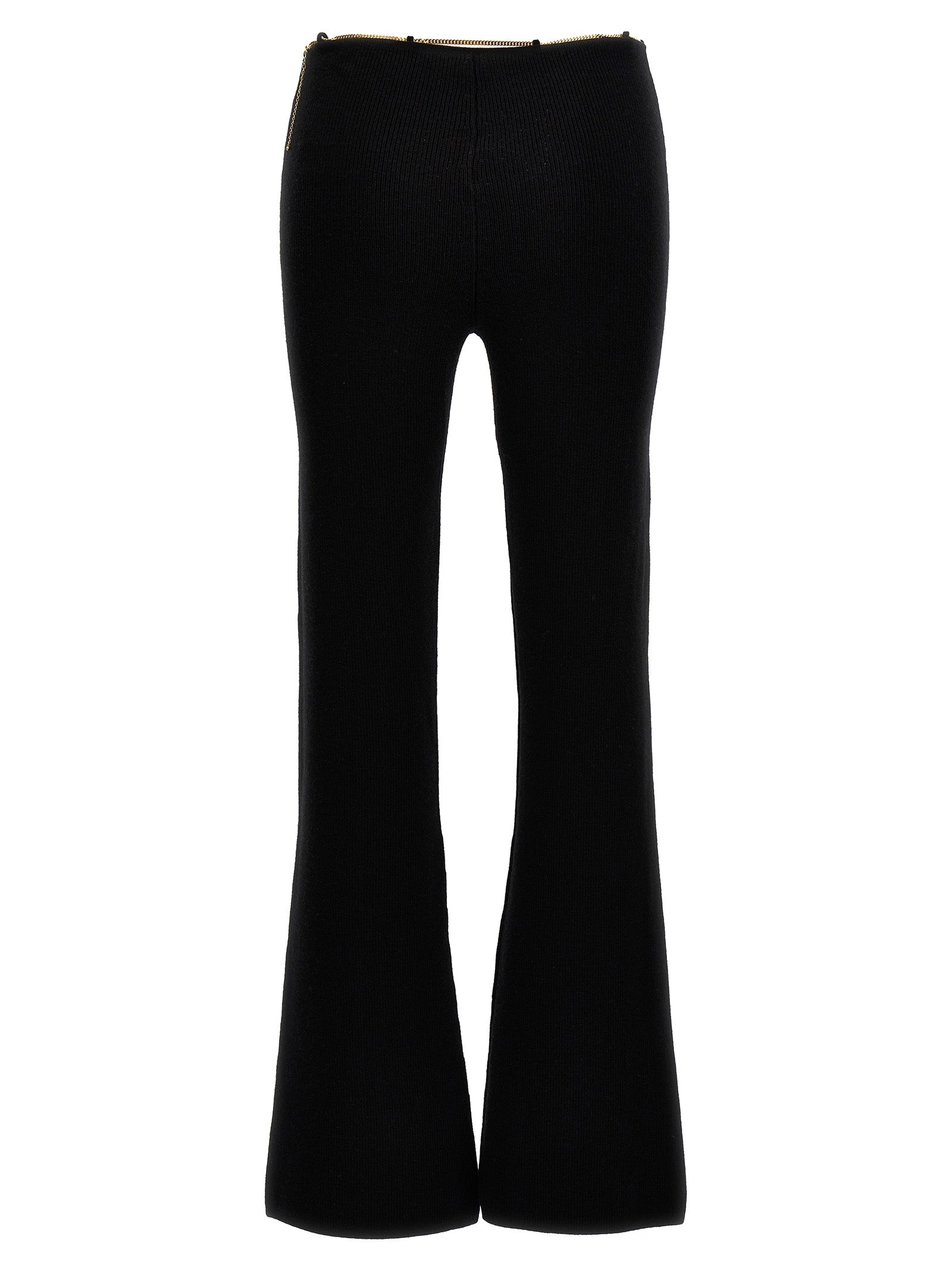 Alexander Wang Black Wool Casual Pants