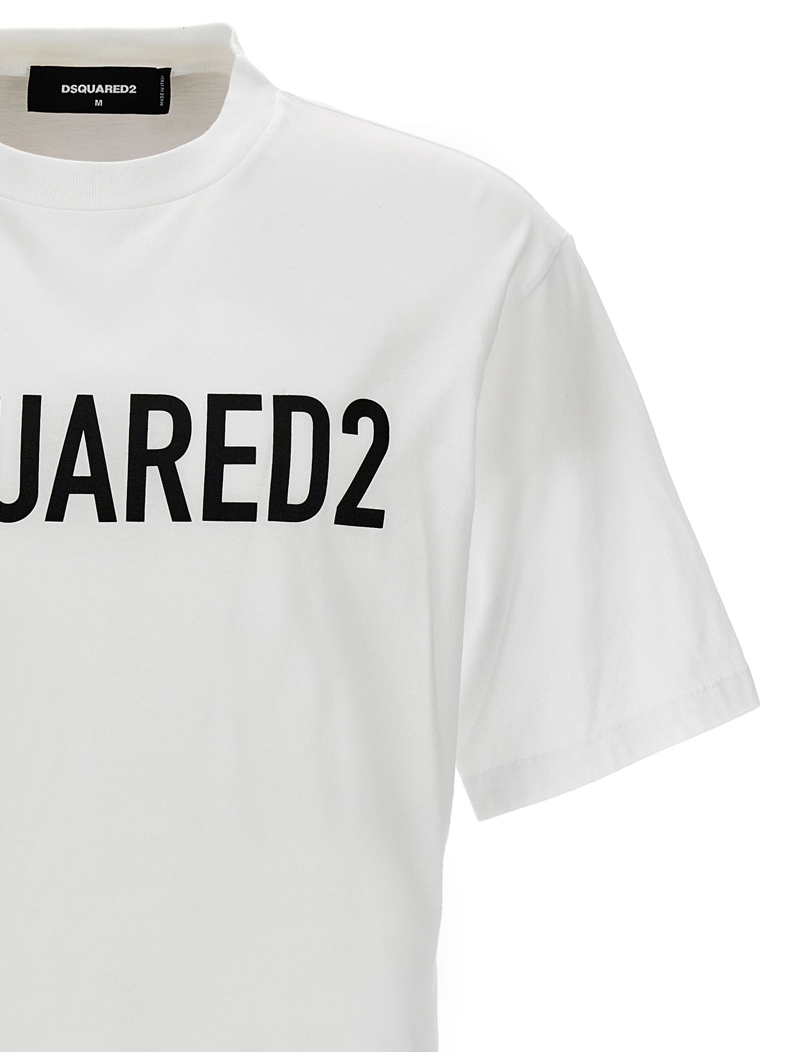 Dsquared² Bicolor Cotton T-Shirt