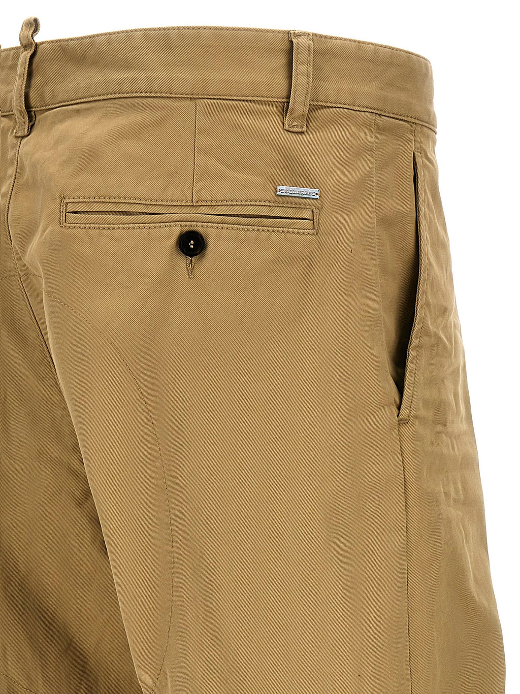 Dsquared² Beige Cotton Chino Pants